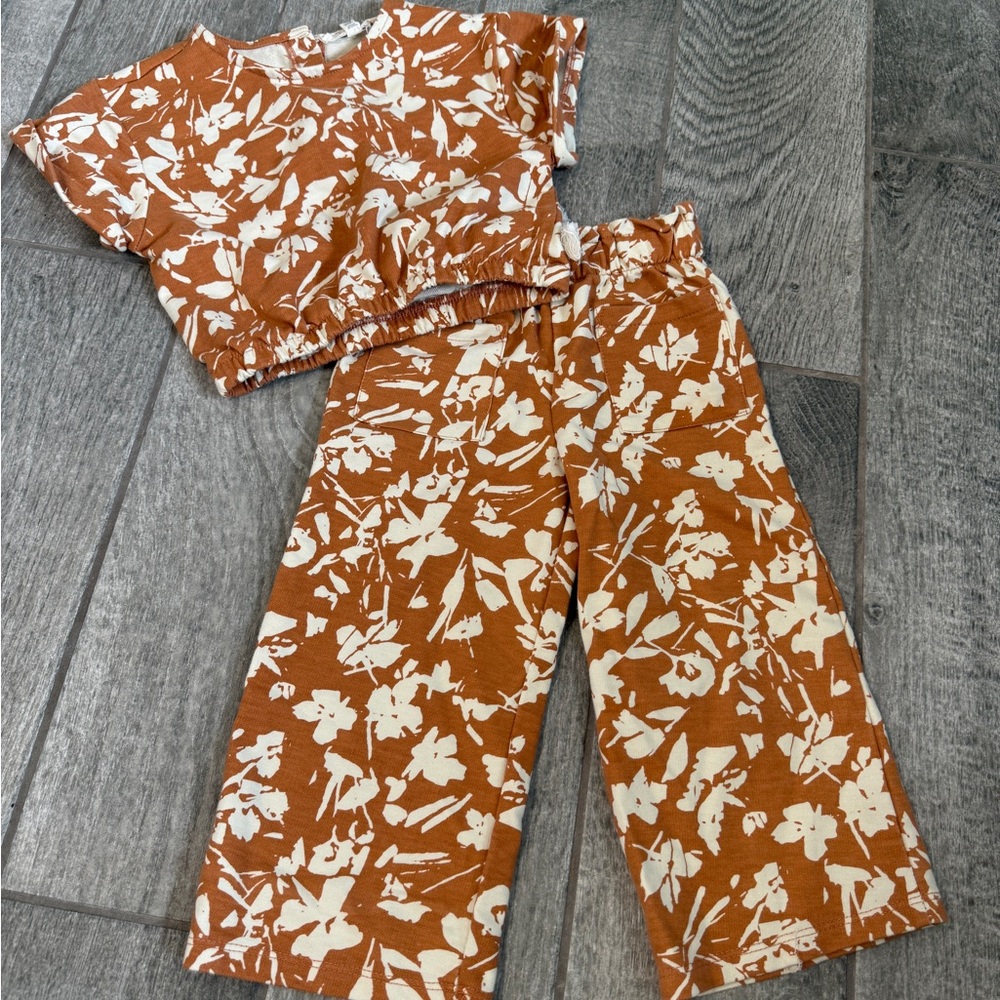 Jessica Simpson kids Wide Leg Matching Set